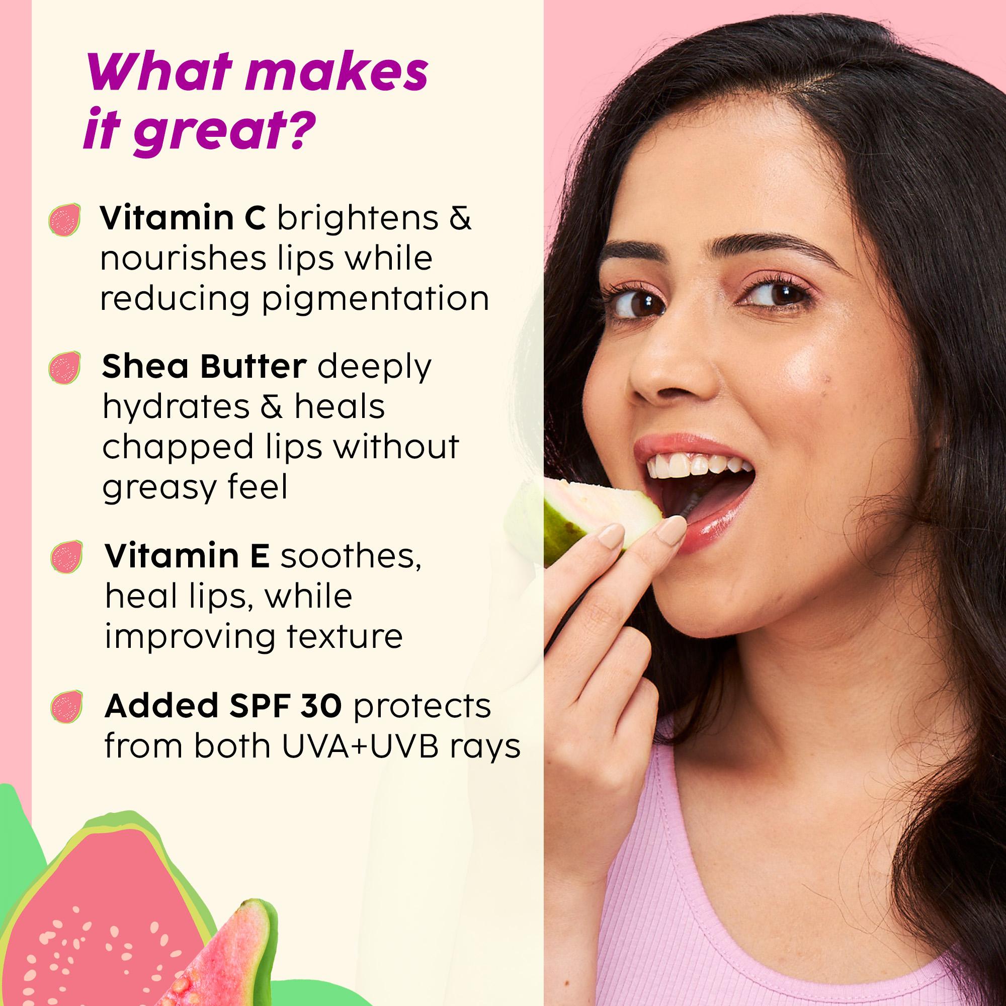 Glowy Lip Balm with SPF for Smooth Lips