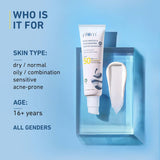 Plum 2% Niacinamide Sunscreen SPF 50 PA++++ With Rice Water | 4-hr Water Resistant | 3x Tan Reduction & Brightens | No White Cast, Lightweight, Non-Sticky | Dermatologically Tested | All Skin Types | Women & Men | 100% Vegan | 50g