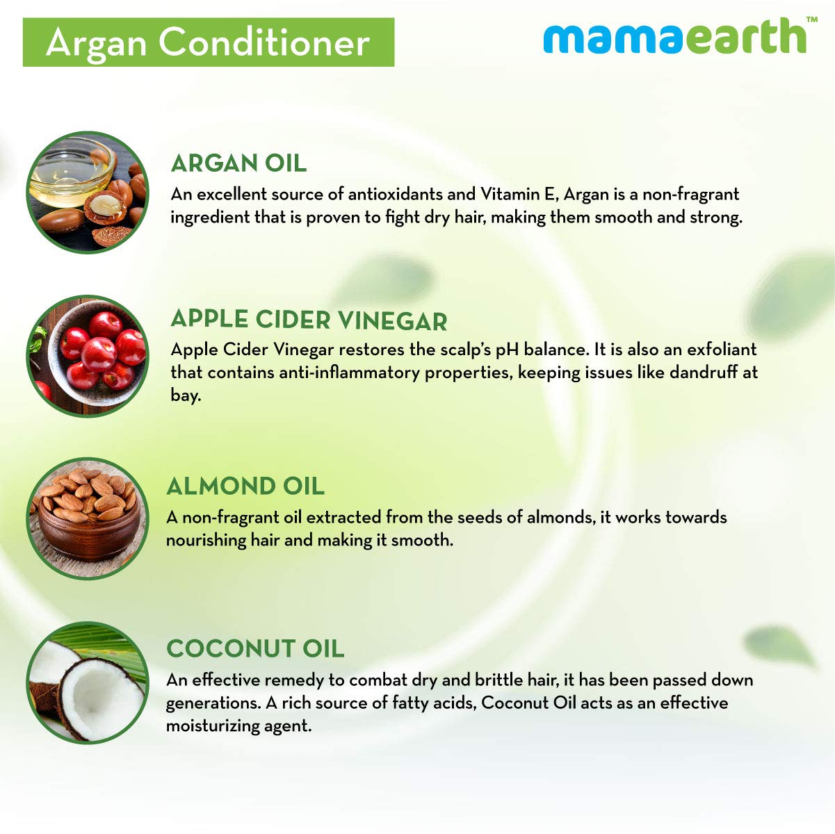 Argan & Apple Cider Vinegar Hair Conditioner