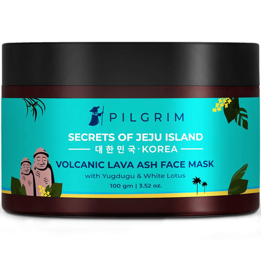 Volcanic Lava Ash Face Mask With Yugdugu & White Lotus