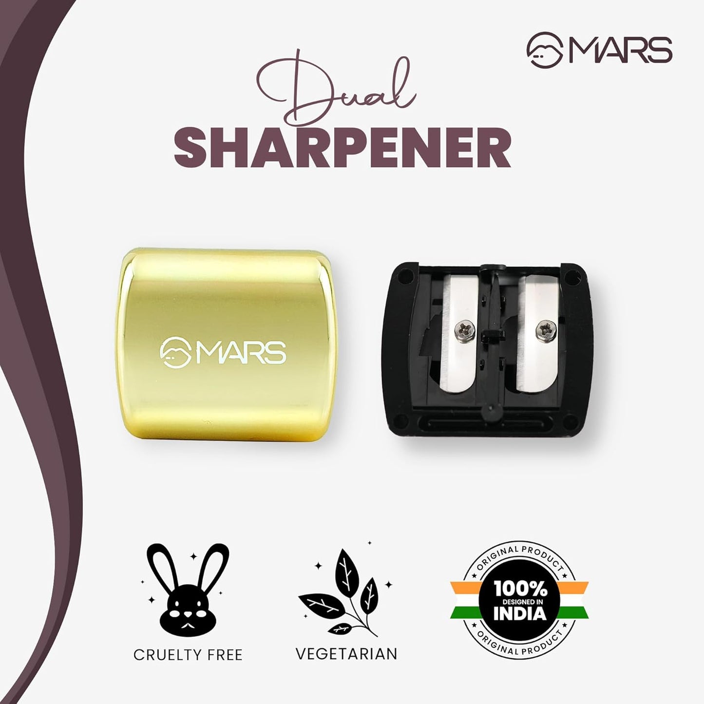 2in1 Dual Sharpener Professional Grade