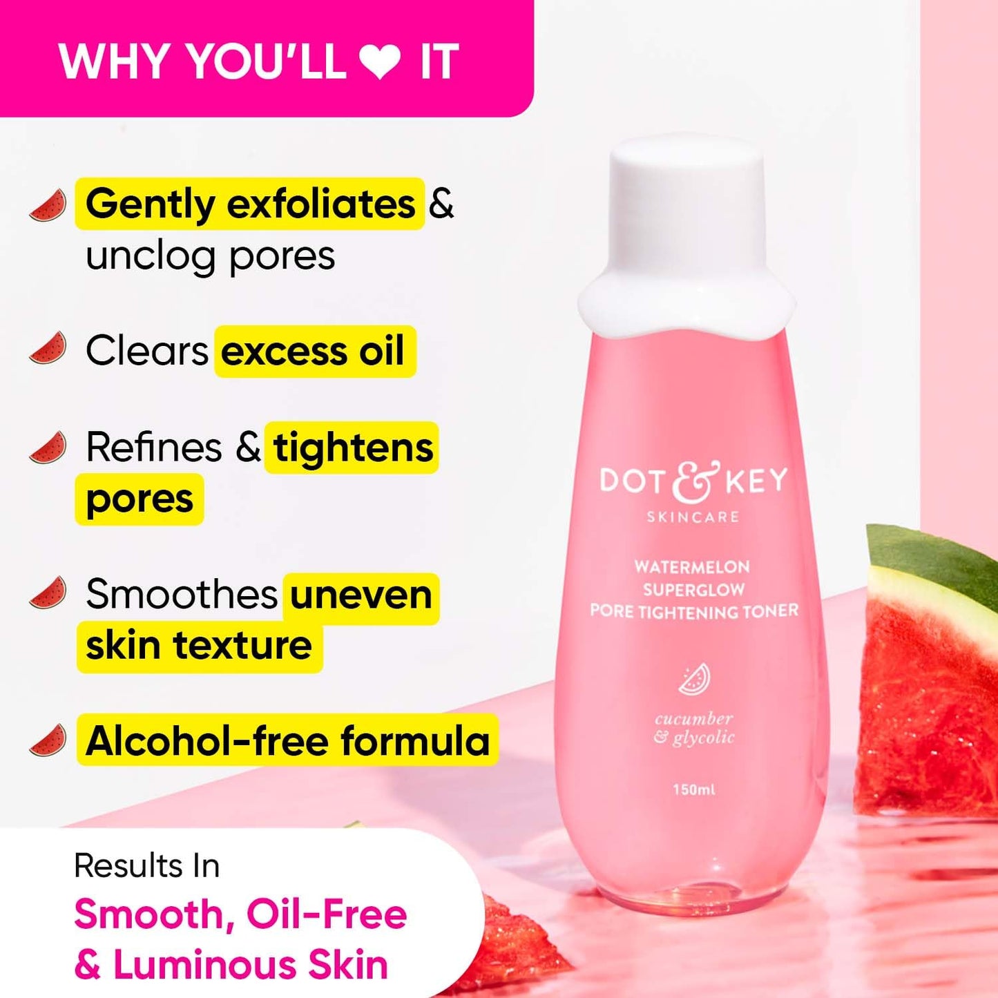 Watermelon Superglow Pore Tightening Toner