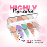Contour and Concealer Kit with Brush
