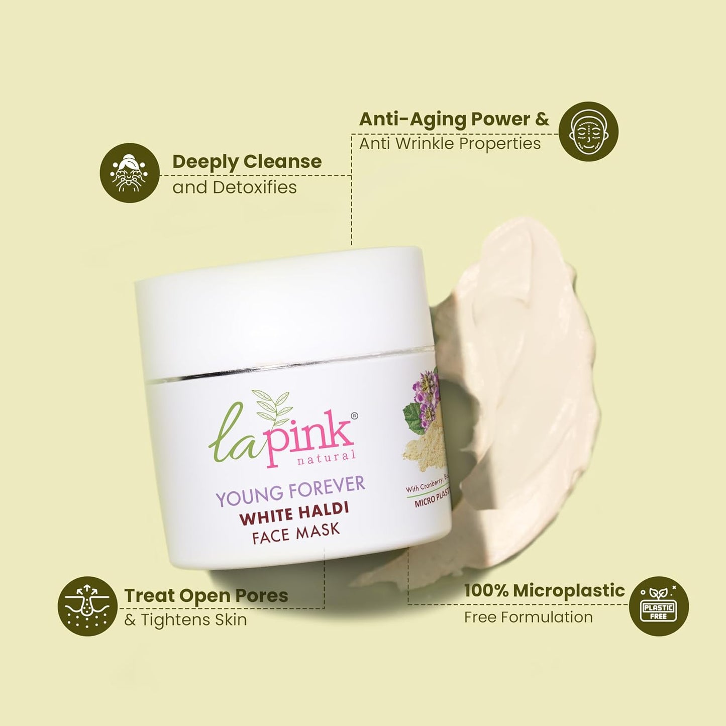 Young Forever Face Pack Reduces Fine Lines