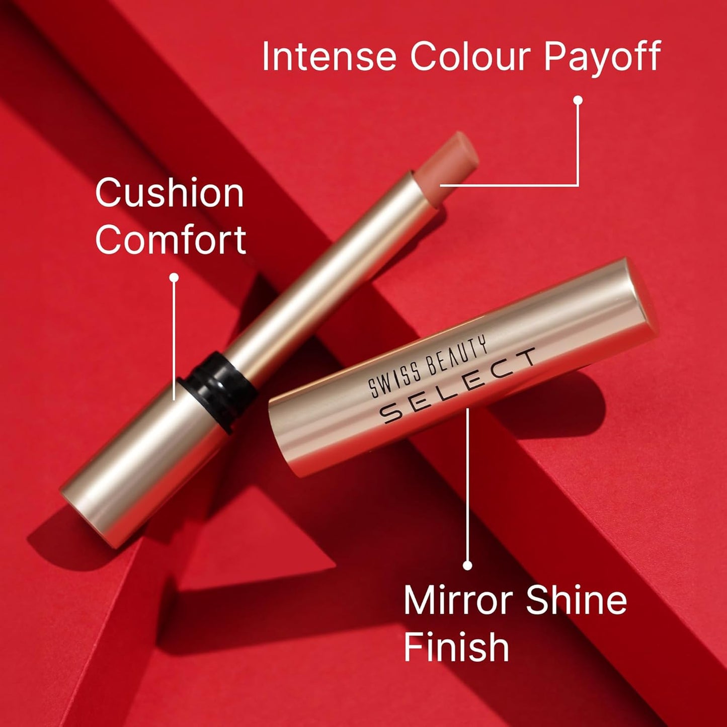 High On Shine Creamy Lipstick Mirror-shine Finish