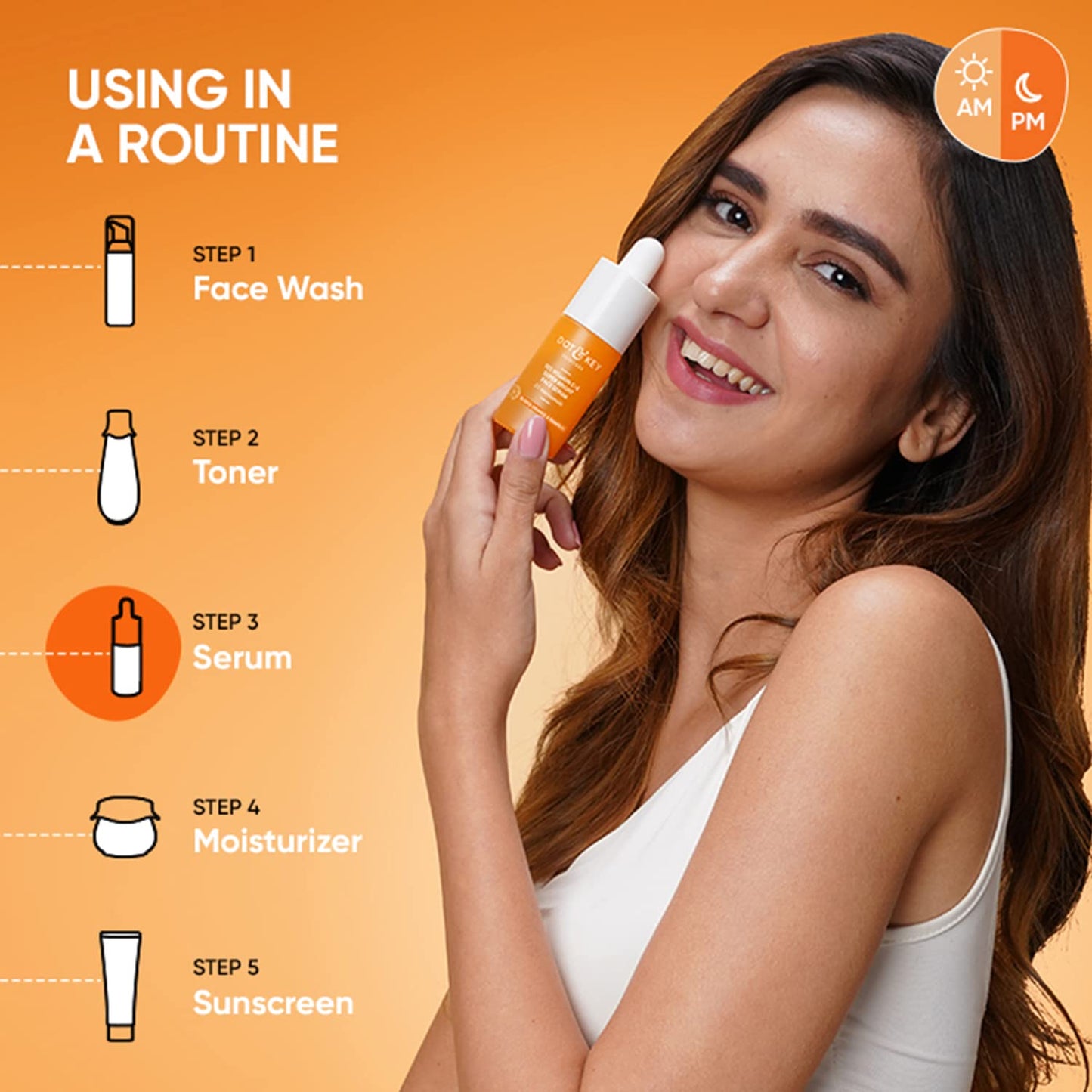 Vitamin C + E Serum For Glowing Skin