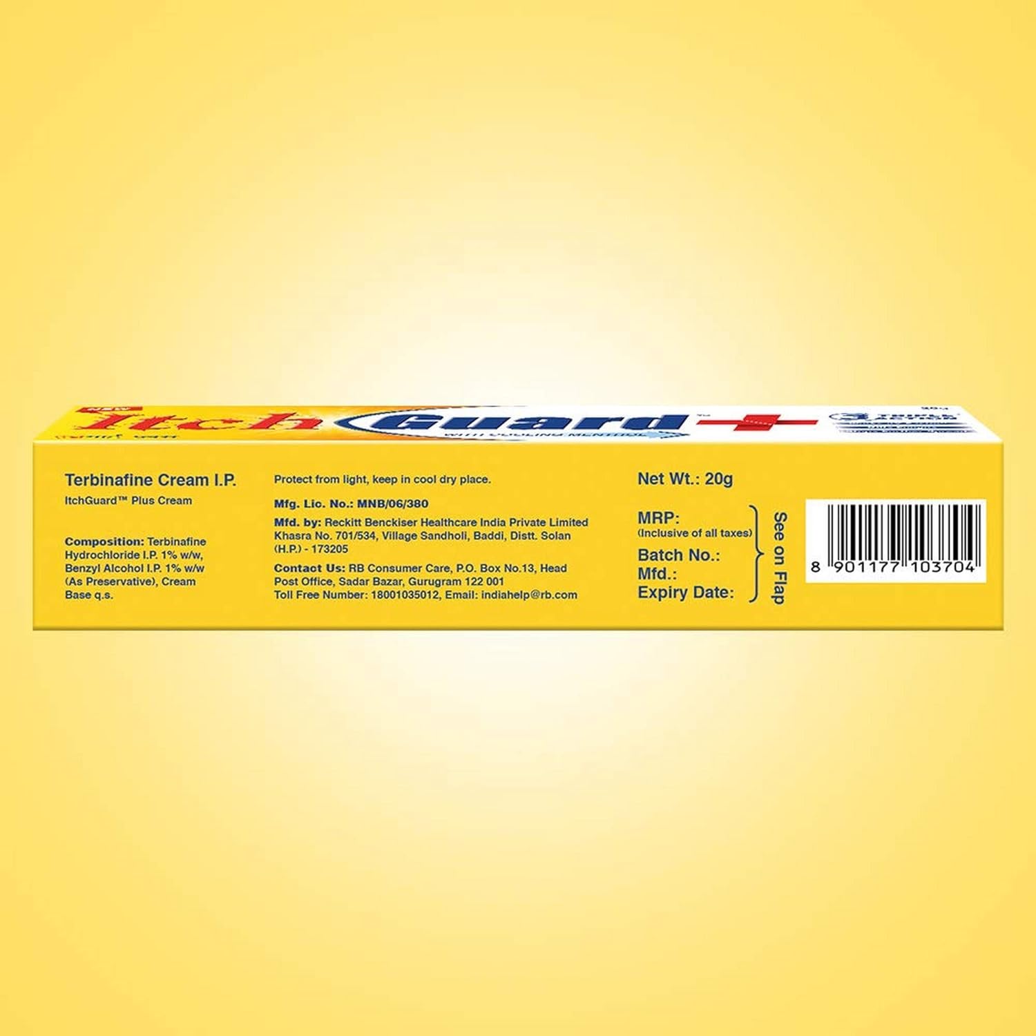 Itch Guard Plus Cream for Relief