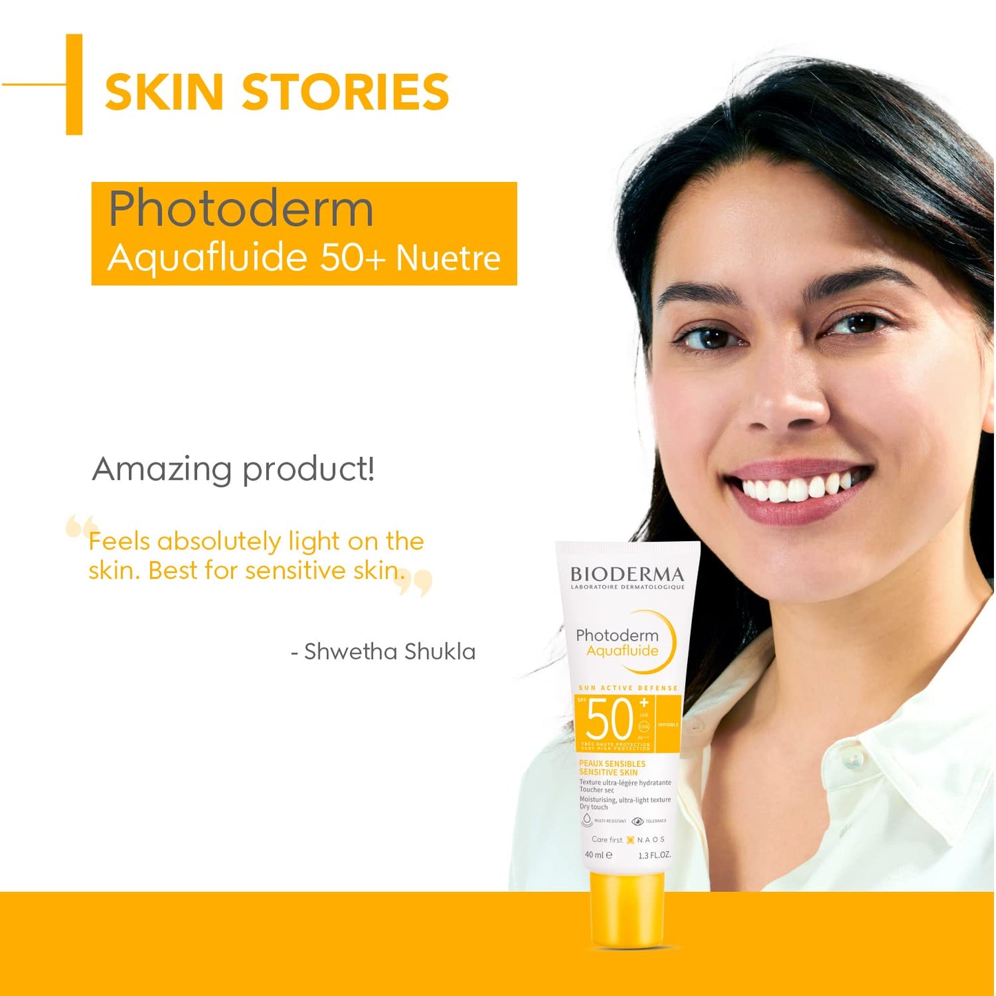 Photoderm Aquafluide SPF 50+ With UVA/UVB Protection