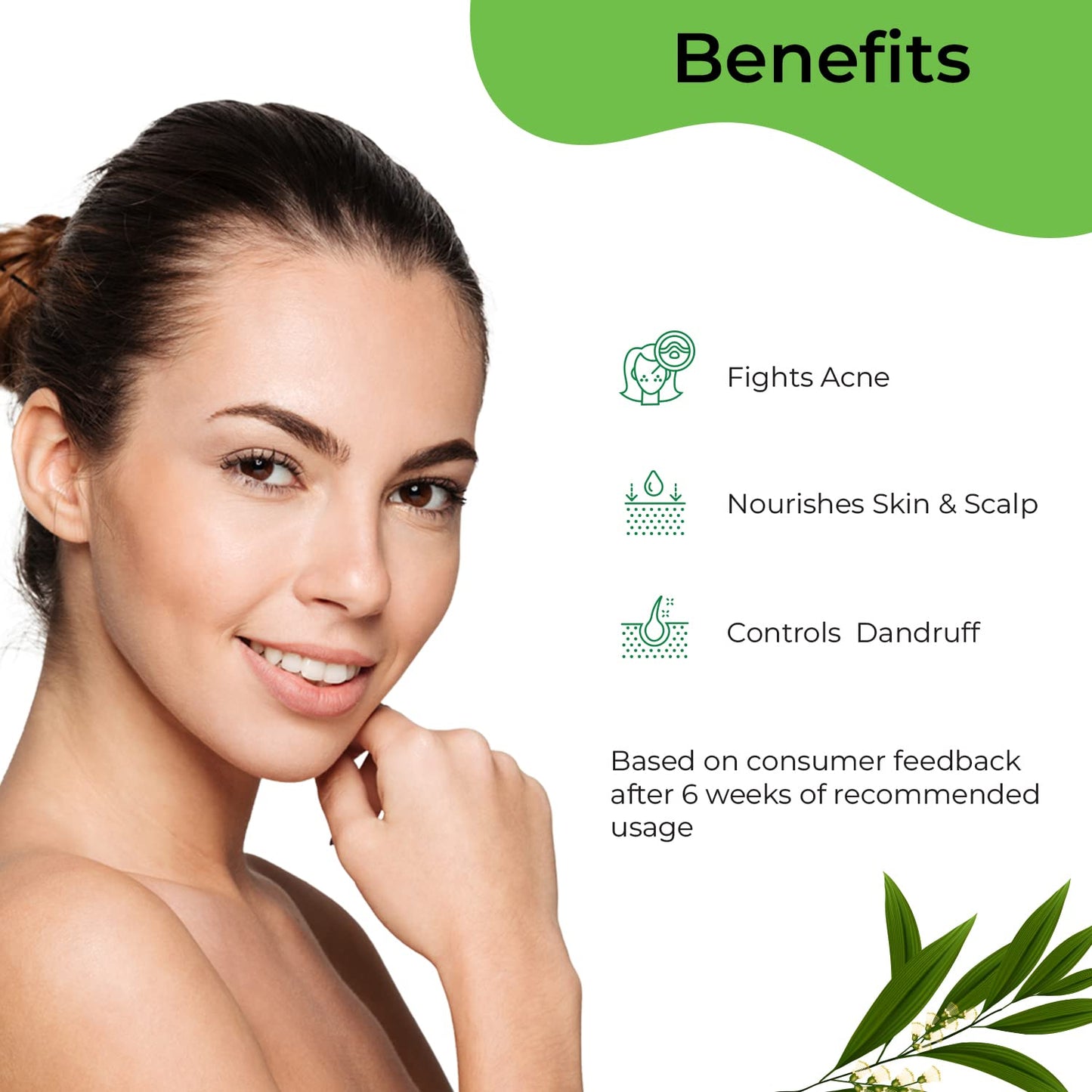 Tea Tree Essential Oil For Acne & Dandruff