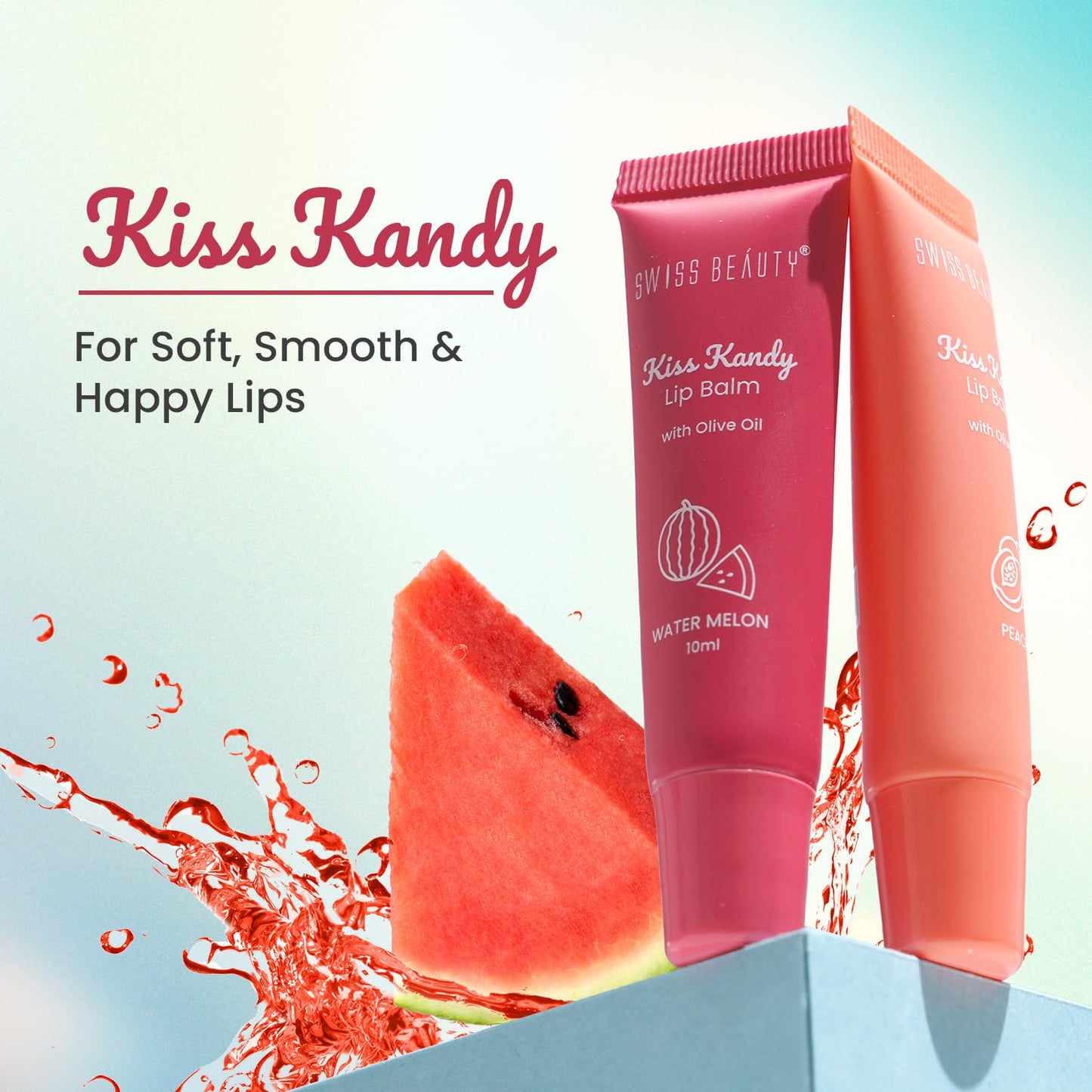 Kiss Kandy Lip Balm with Olive Oil