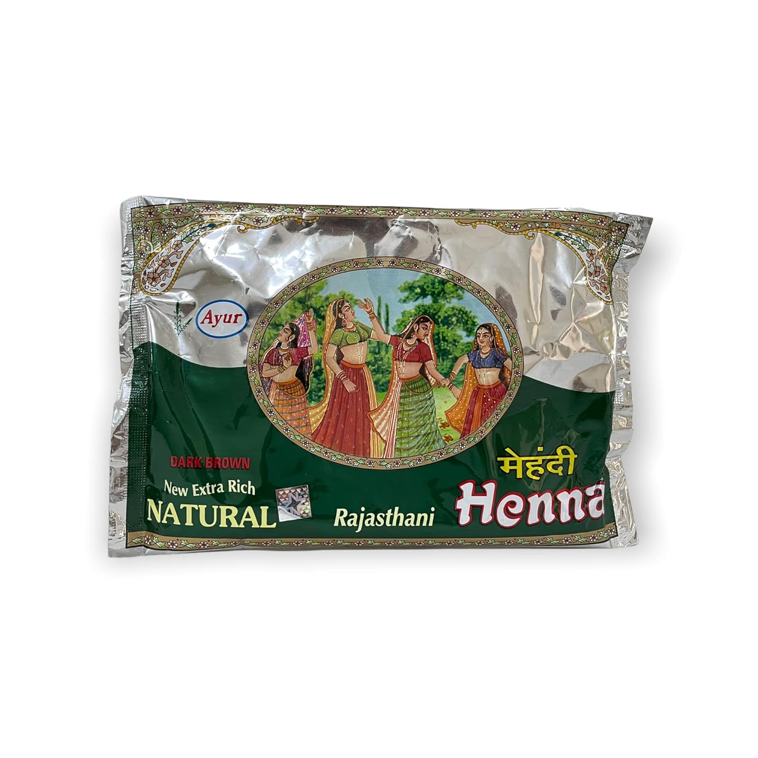 Rajasthani Henna Mehndi Powder Dark Brown