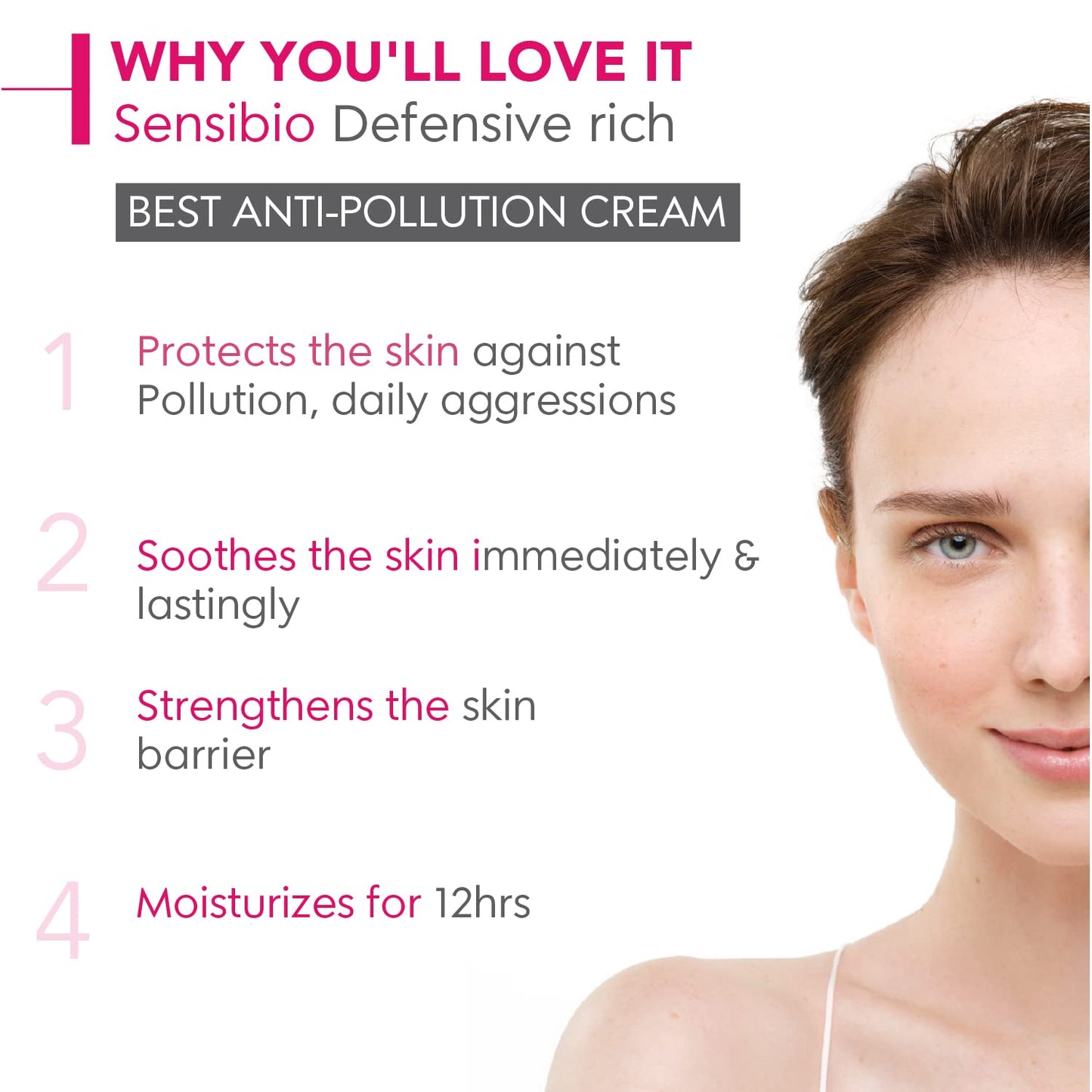 Anti-pollution Cream With 12h Hydration