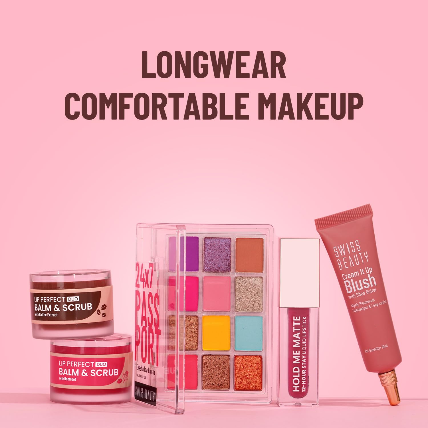 Swiss Beauty Lip Perfect Duo Balm & Scrub