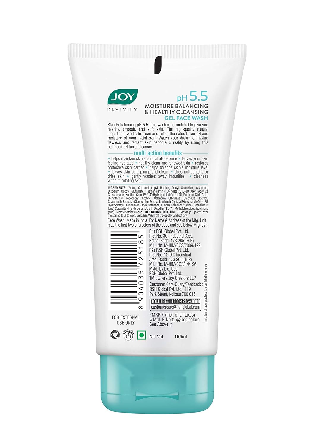 Gentle Gel Winter Face Wash With Ceramides