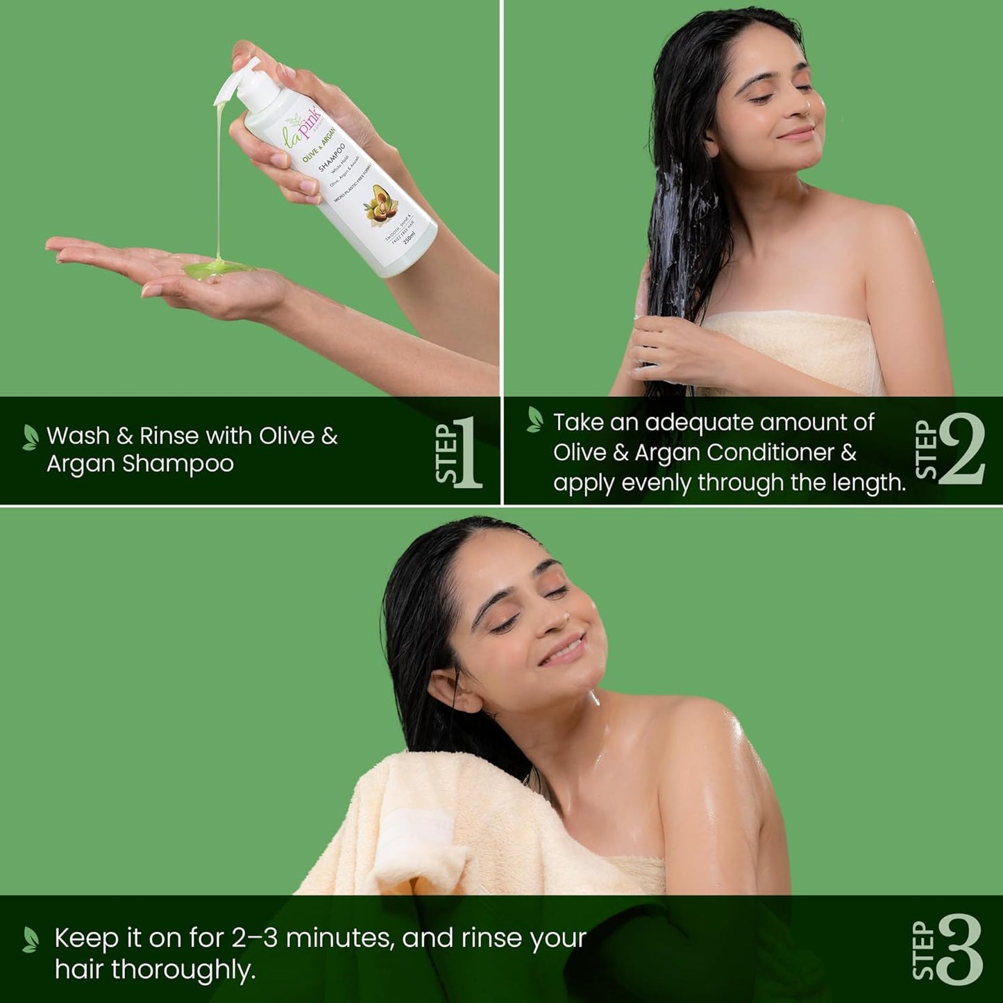 Olive Argan Conditioner for Smooth Shiny Hair