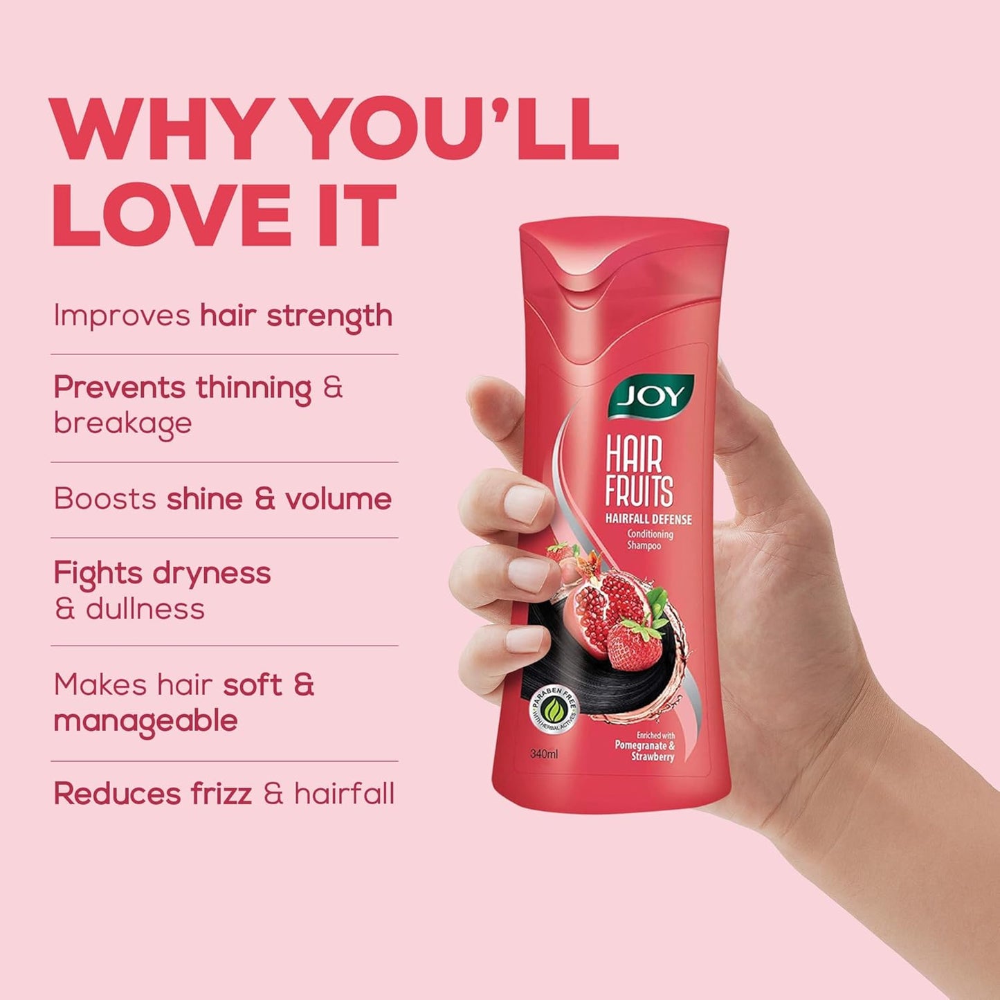 Hair Fruits Hairfall Defense Conditioning Shampoo