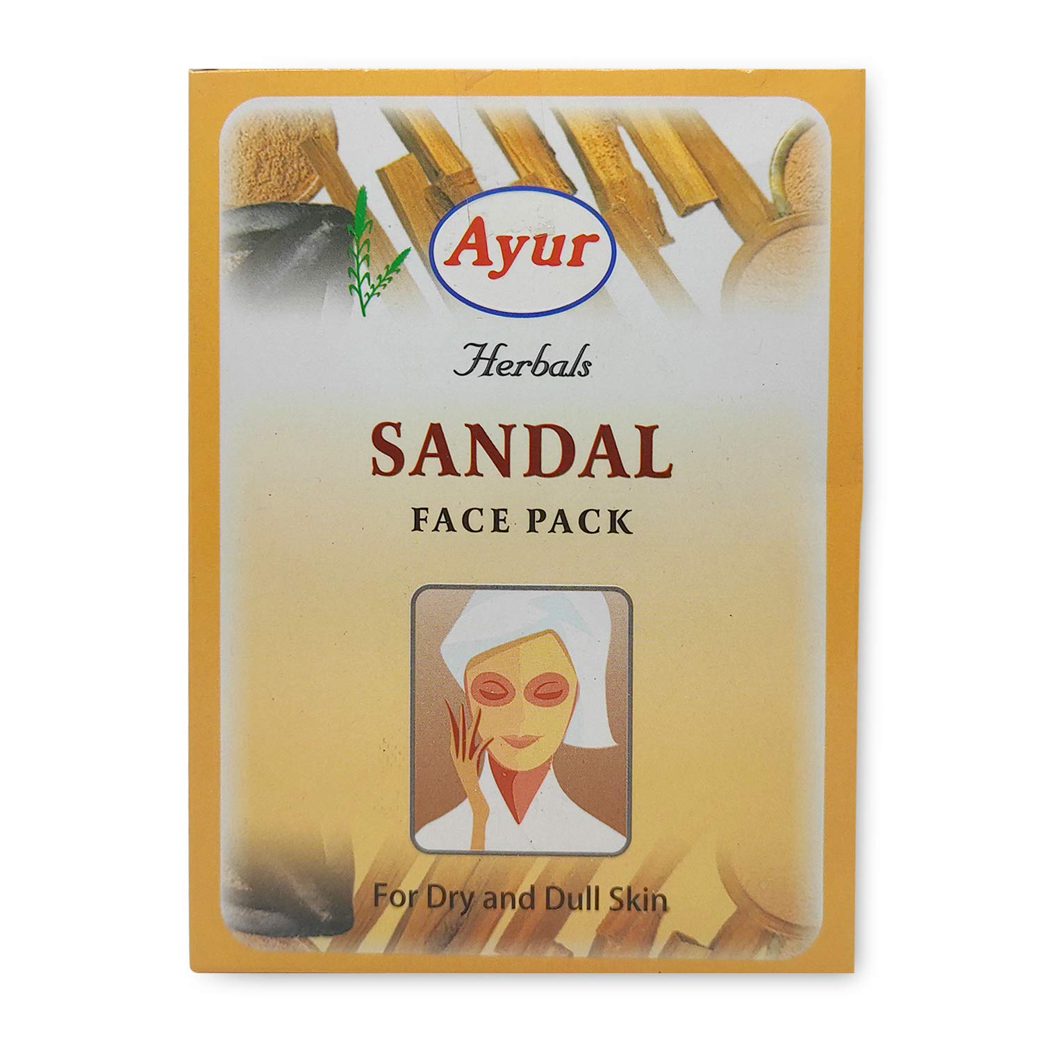 Sandal Face Pack Whitens Soothes Inflammation
