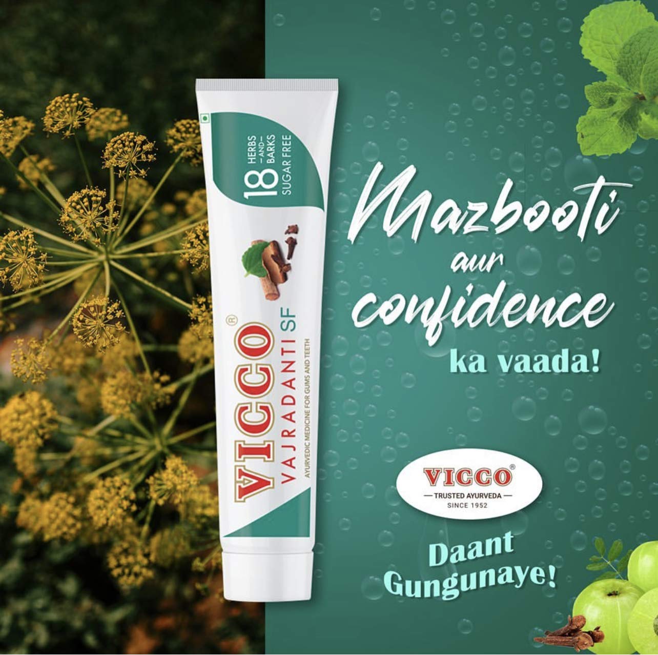 Ayurvedic Sugar-Free Toothpaste