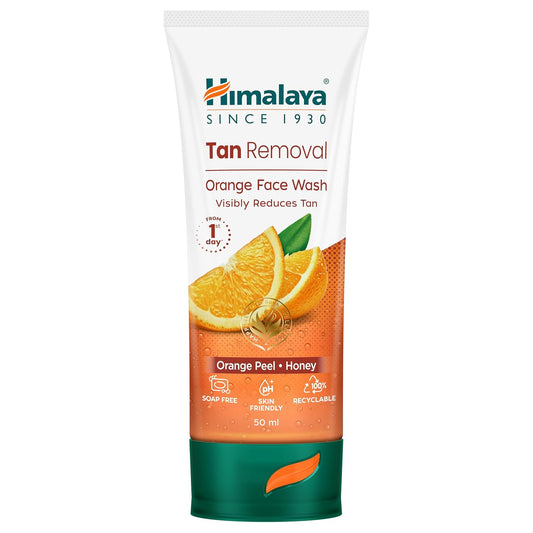 Tan Removal Orange Face Wash