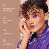Makeup Brushes Set High-Quality Synthetic Fibre