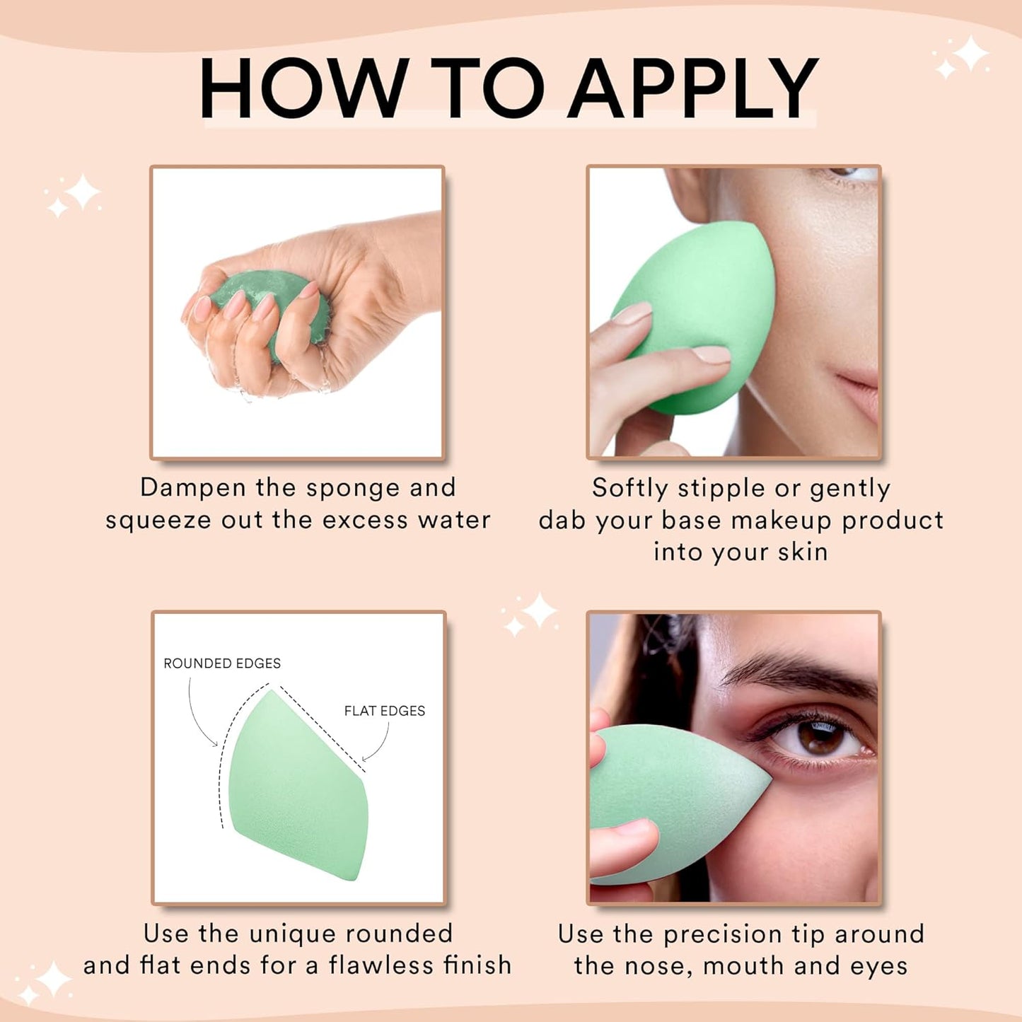 Dab & Blend Beauty Makeup Sponge