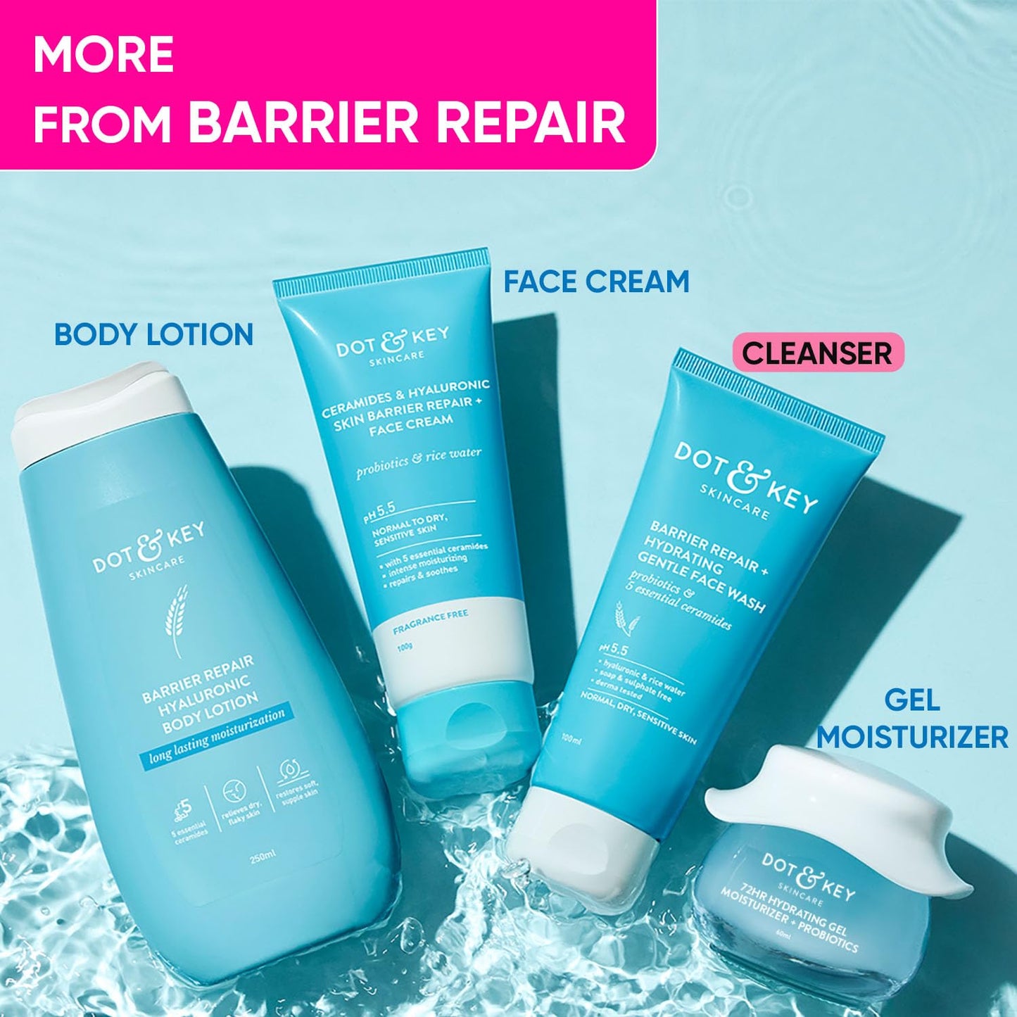 Barrier Repair Hydrating Gentle Face Wash