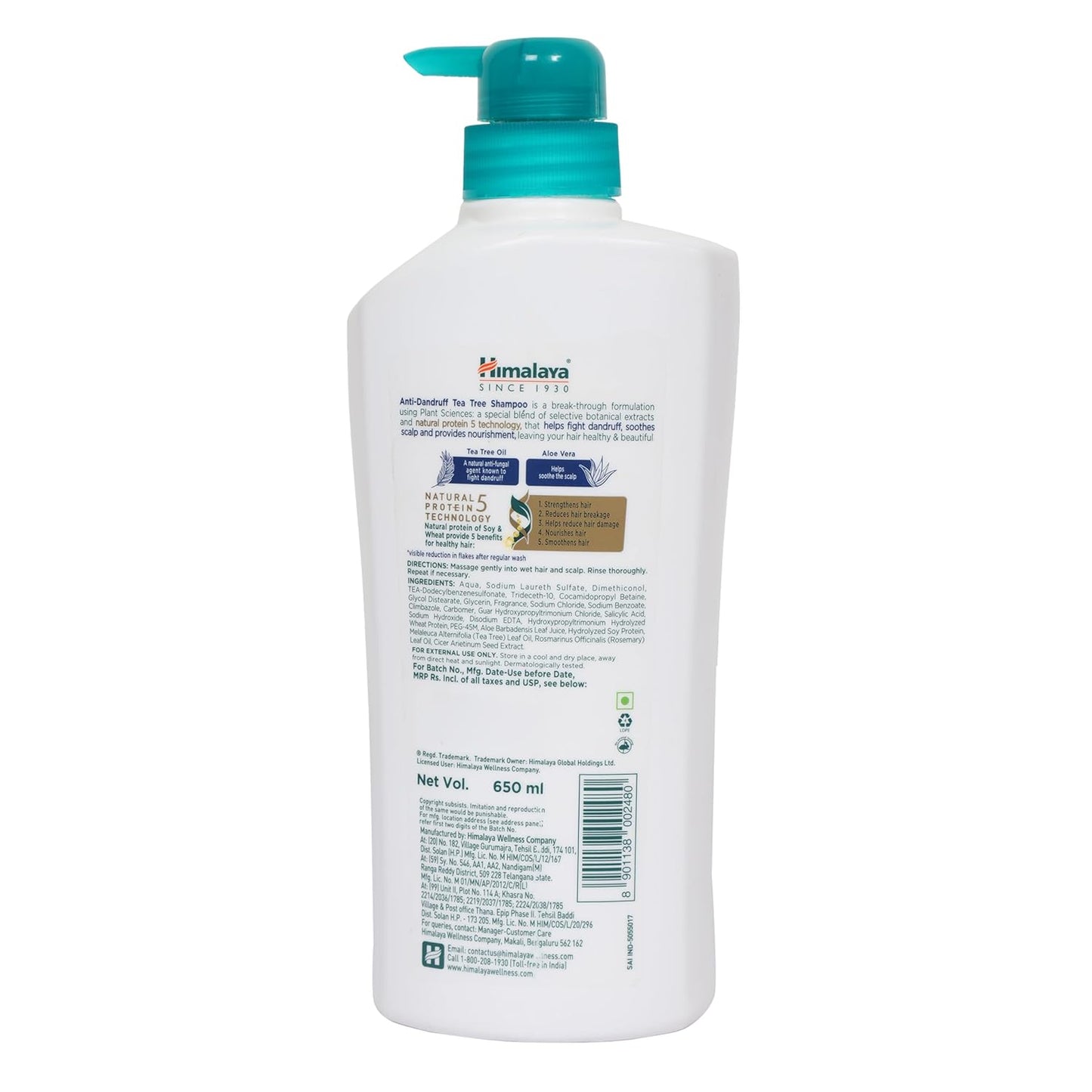 Anti-dandruff Tea Tree Shampoo