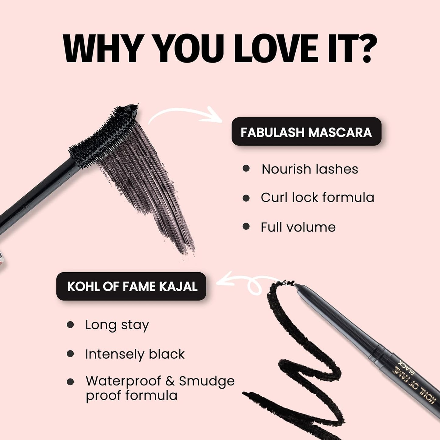 Ultra Curl Mascara and Kohl Kajal Set