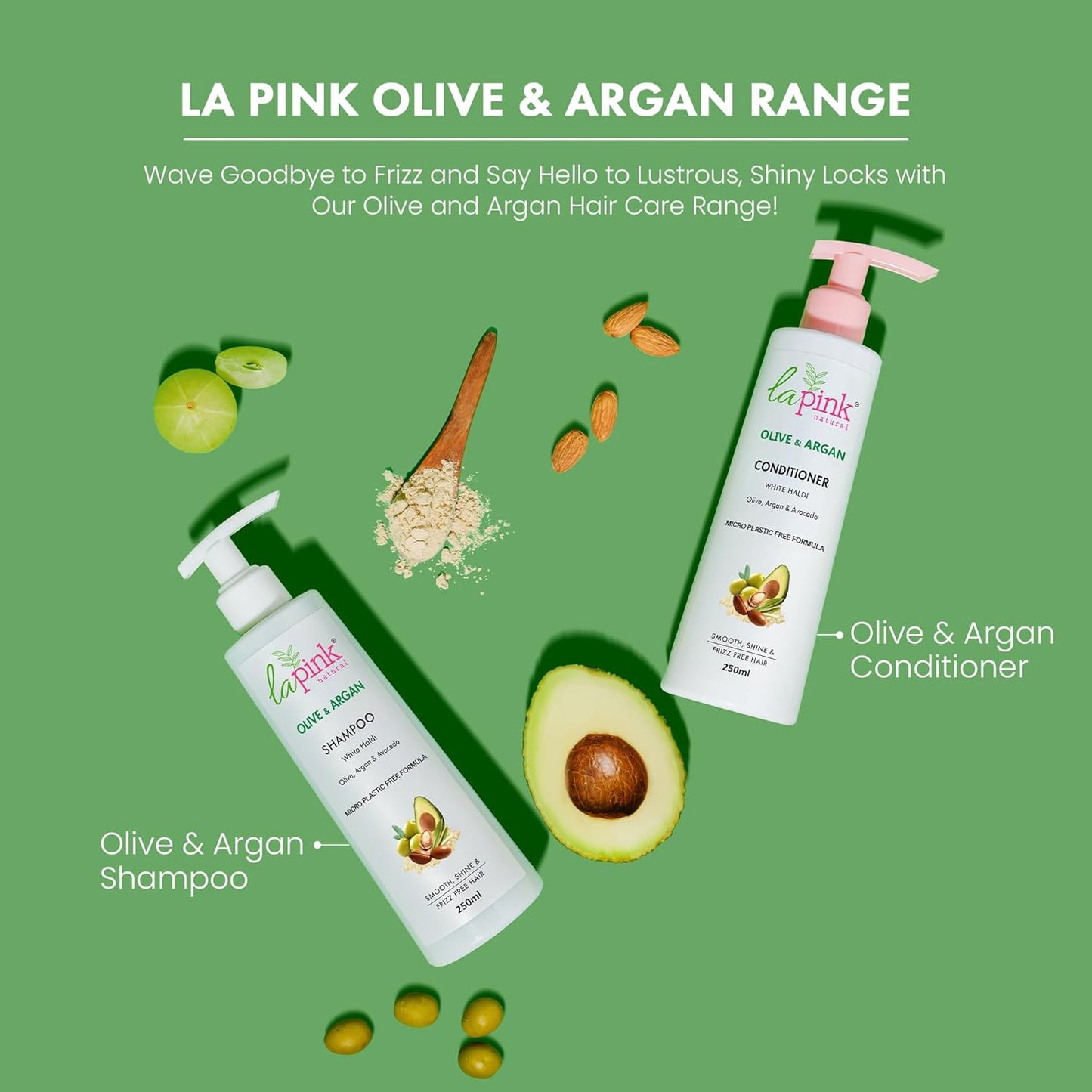 Olive Argan Conditioner for Smooth Shiny Hair