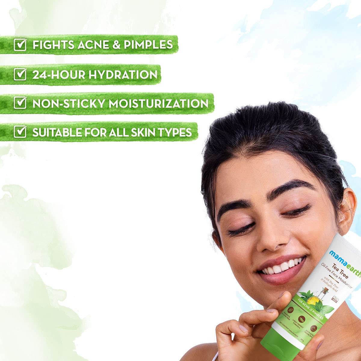 Tea Tree Oil-free Moisturizer For Acne & Pimples