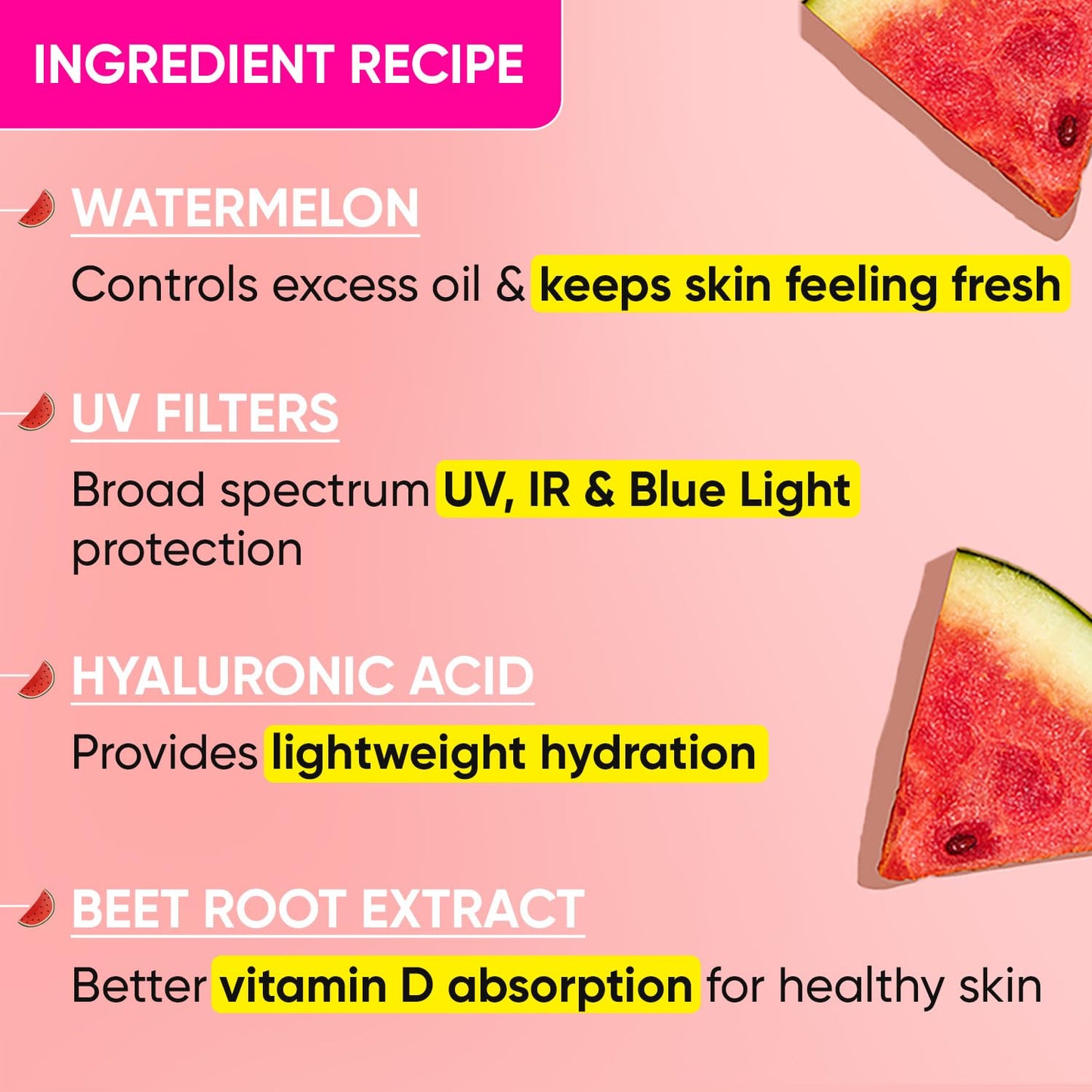 Watermelon Hyaluronic Cooling Sunscreen SPF 50 PA+++