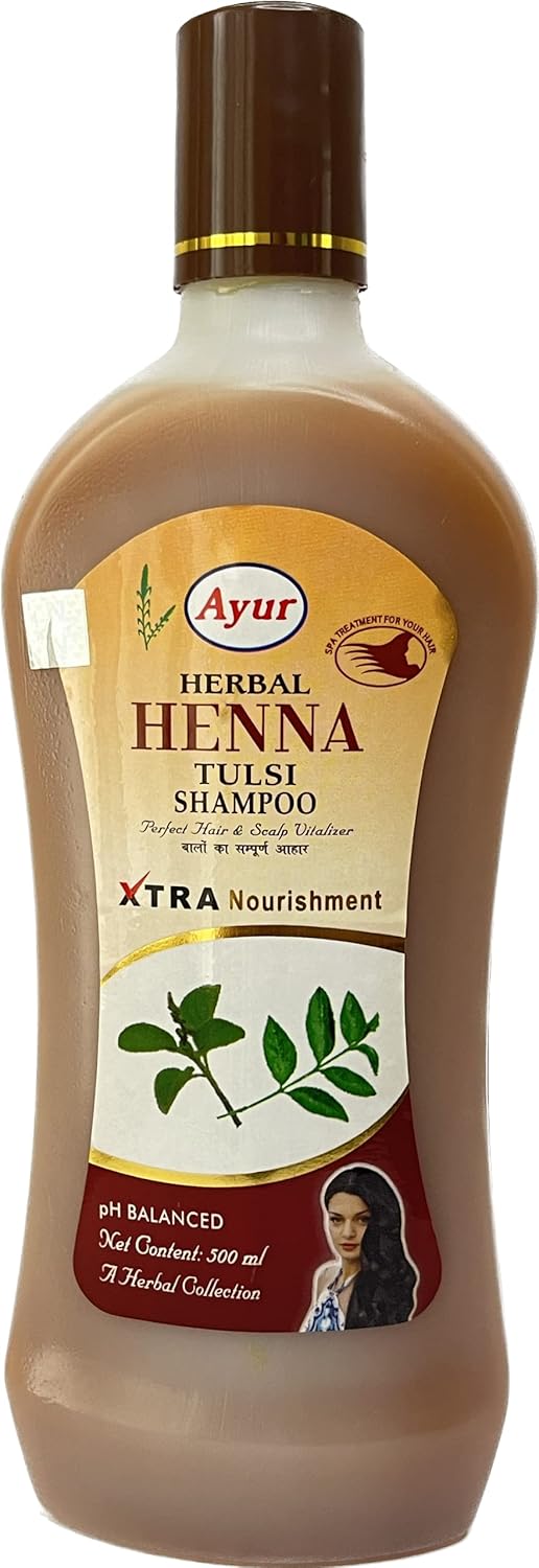 Henna Tulsi Shampoo for Nourishing Hair