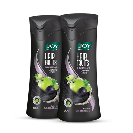 Shining Black Hair Shampoo With Amla & Grapes