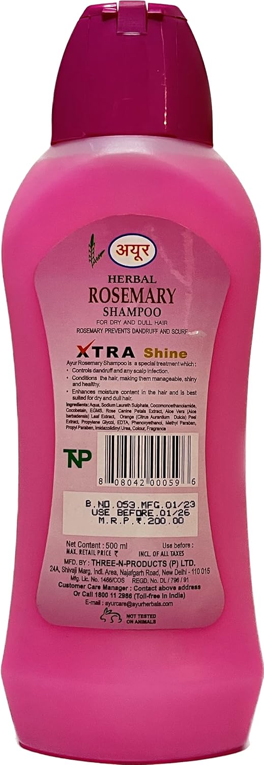 Rosemary Shampoo for Healthy Hair Growth