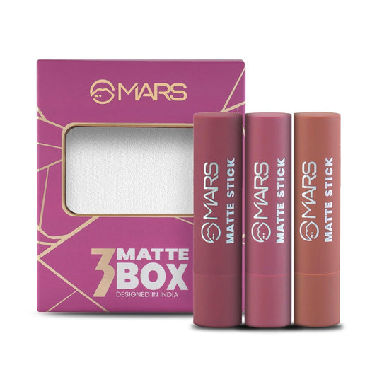 Matte Lipstick Set with Smooth Finish