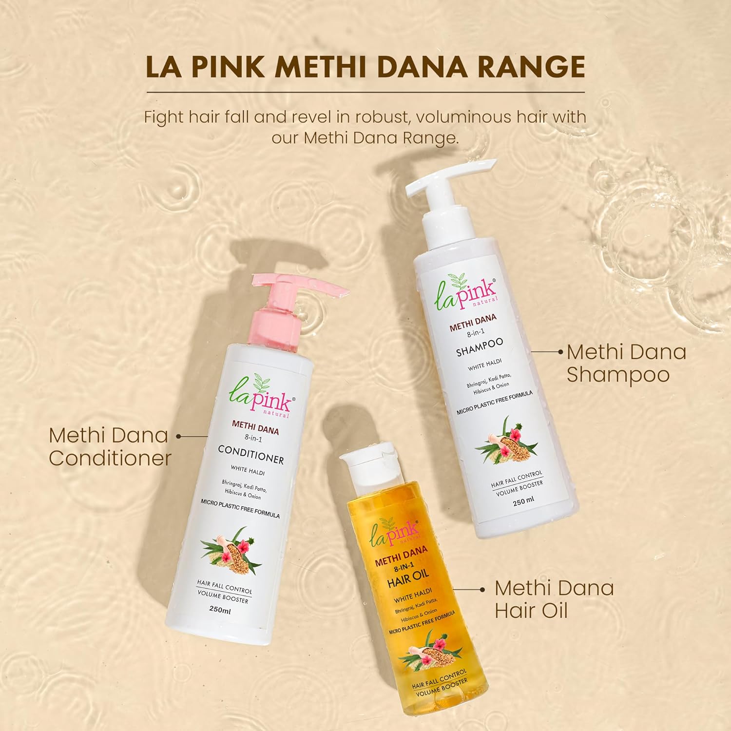 Methi Dana Hair Fall Control Shampoo
