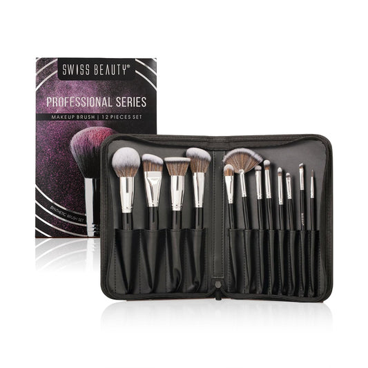 Professional Face & Eye Brush Set