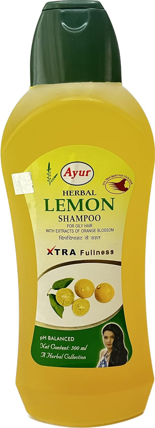 Lemon Shampoo for Greasy Hair