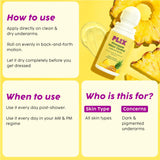 Underarm Roll-On for Odour Control & Brightening