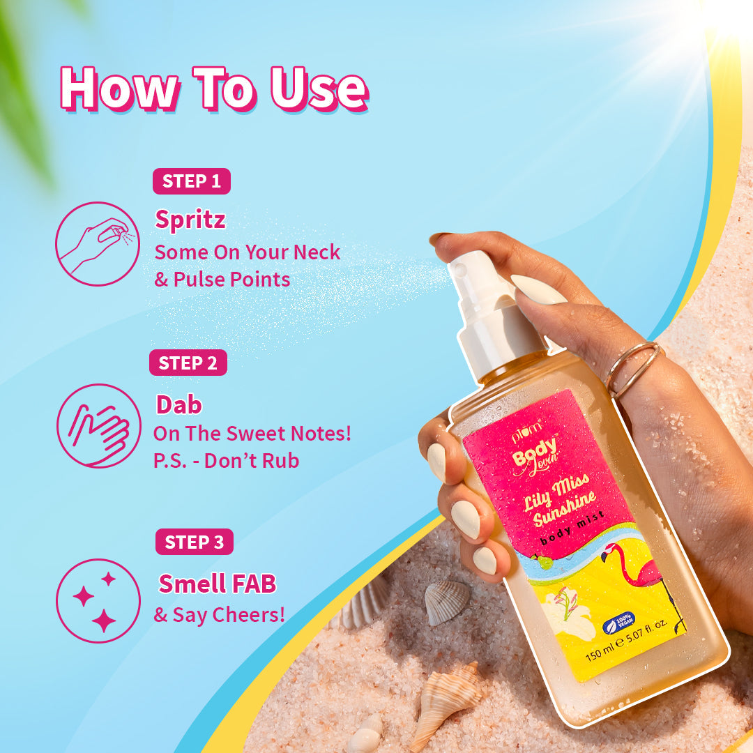 Miss Sunshine Body Mist with Fruity-Floral Scent