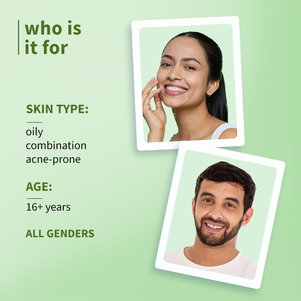 Green Tea Zinc Matte Sunscreen Gel for Oily Skin
