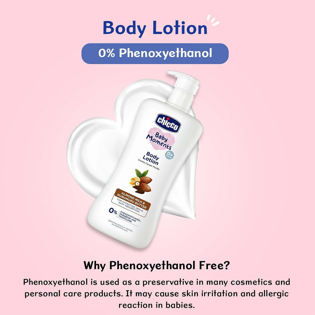 Baby Body Lotion - Natural Almond Milk