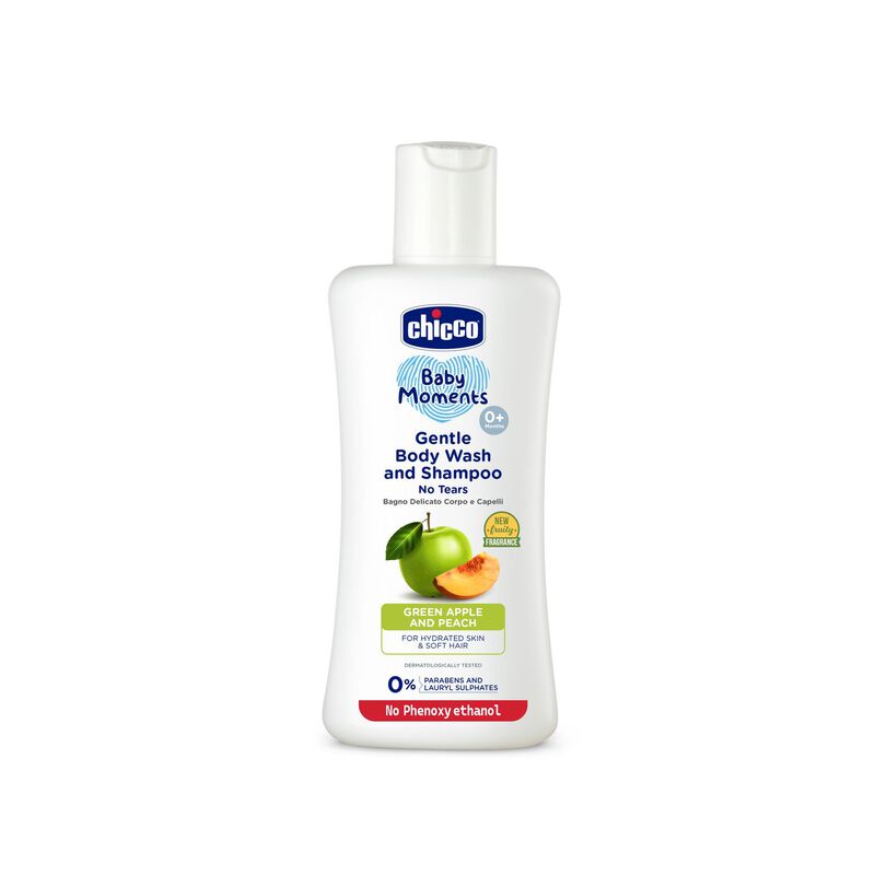 Gentle Body Wash & Shampoo Green Apple