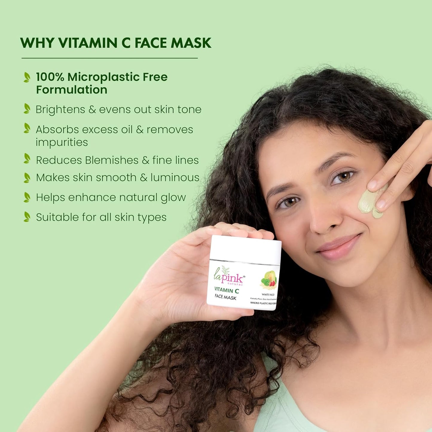 Vitamin C Face Mask for Glowing Skin