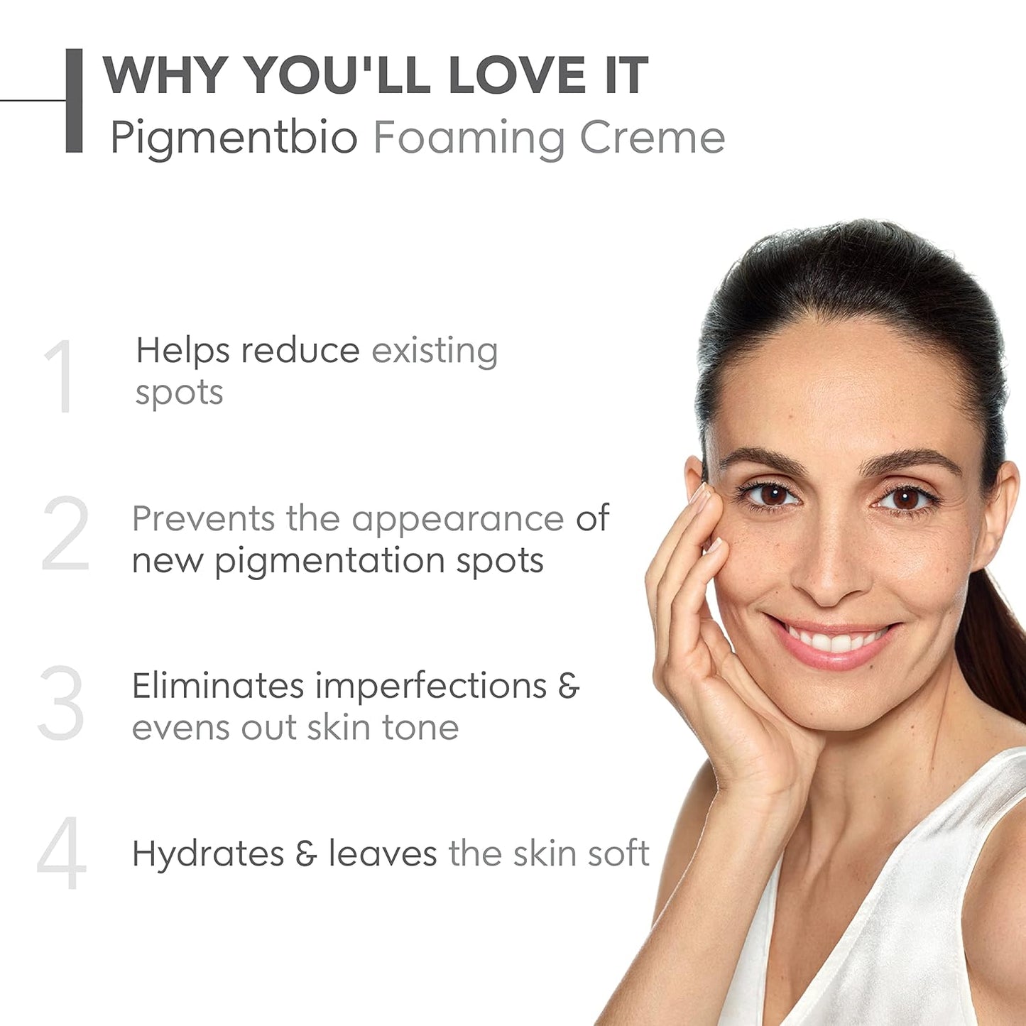 Pigmentbio Foaming Cream Brightening Exfoliating Cleanser