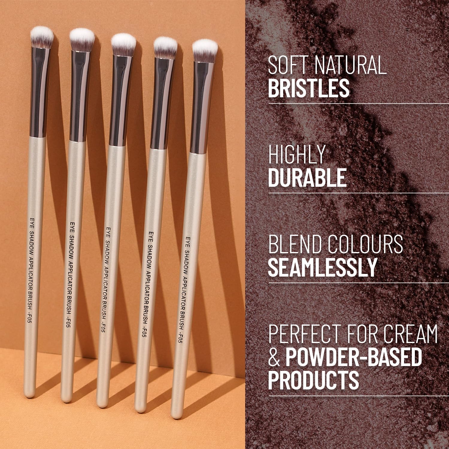 Swiss Beauty Eyeshadow Blending Brush with Soft Bristles