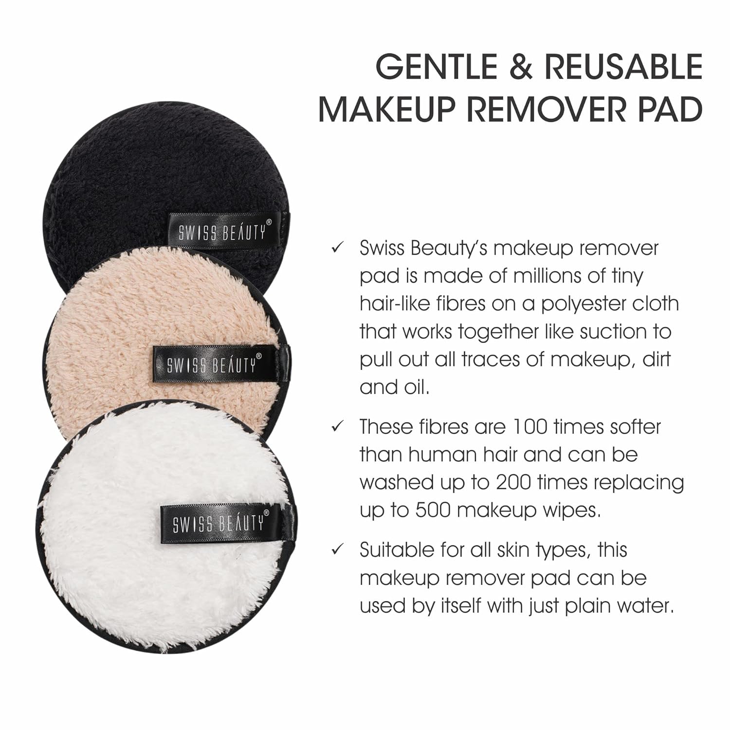 Cleansing Reusable Makeup Remover Pad