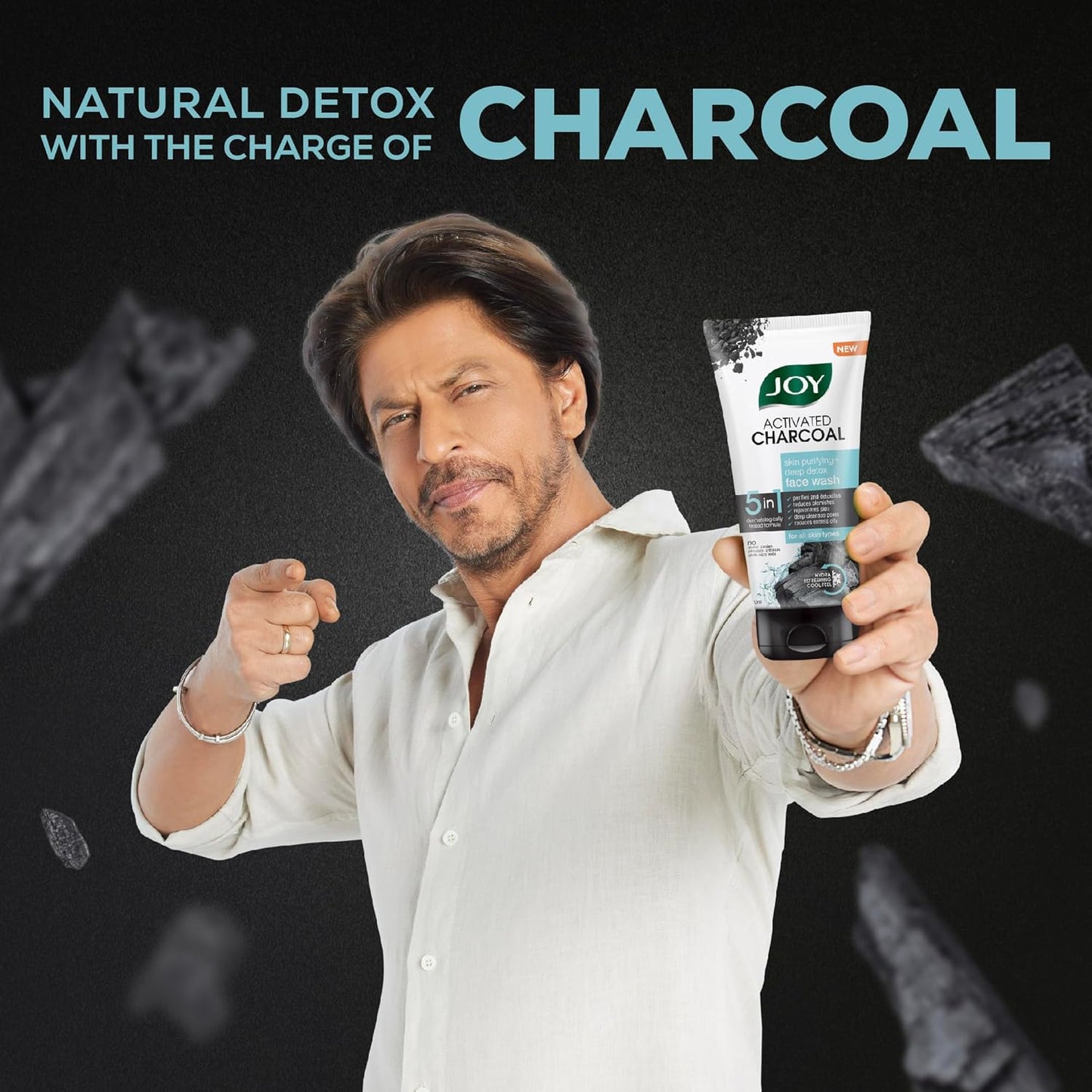 Charcoal Face Care Combo For Deep Cleansing