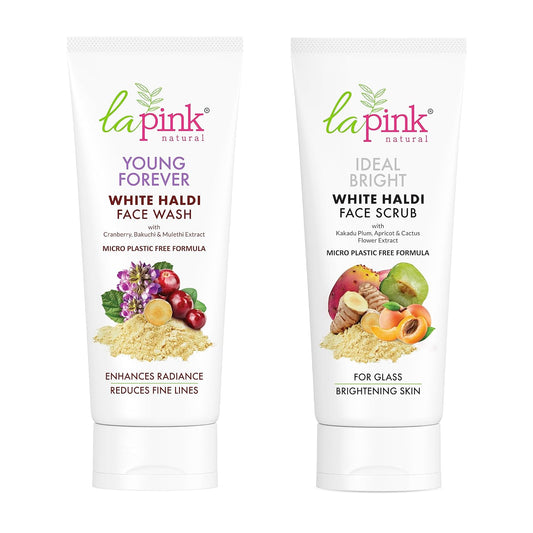 Ideal Bright Face Scrub & Wash Combo