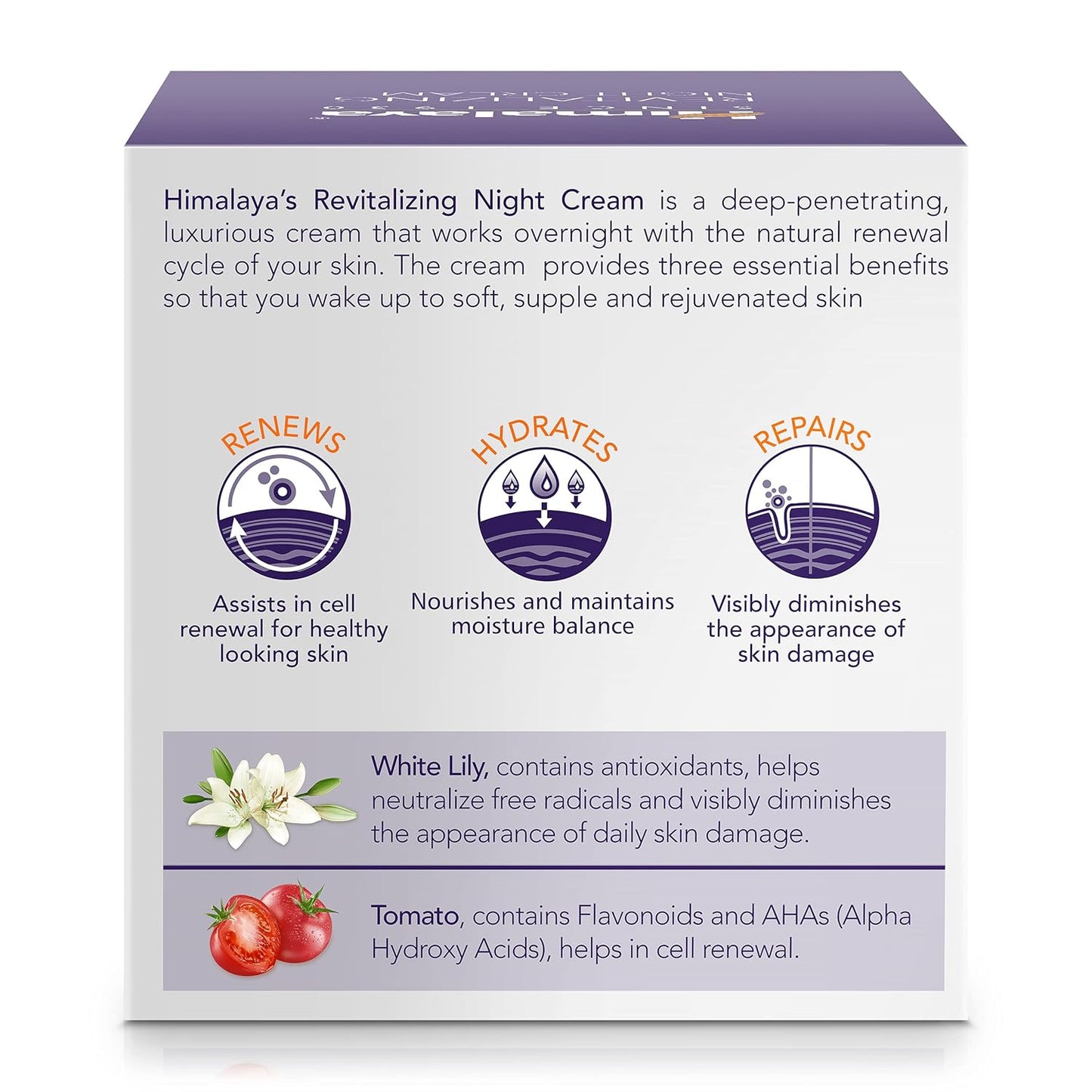 Revitalizing Night Cream With Nutrients